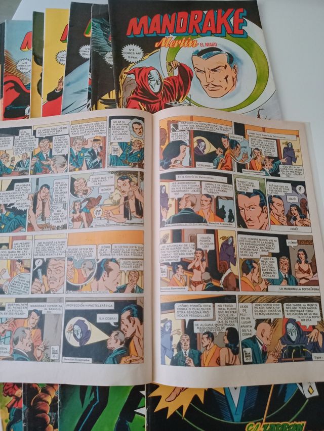 Mandrake Merlin el mago (16 comics)