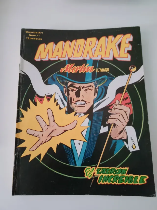 Mandrake Merlin el mago (16 comics)