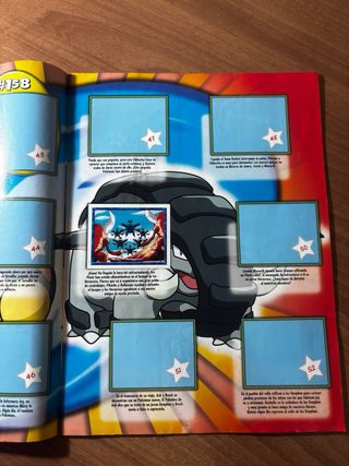 Álbum cromos Pokémon Merlín 