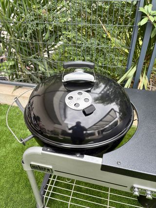 Barbacoa carbón Weber Performer Premium con funda