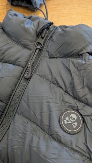 Chaleco Scalpers acolchado azul marino 
