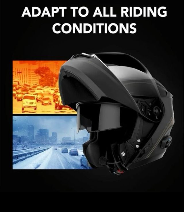 Casco moto Sena Outrush R Modular XL