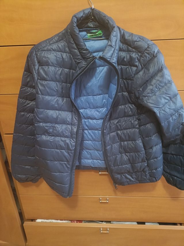 Chaqueta acolchada niño azul marino