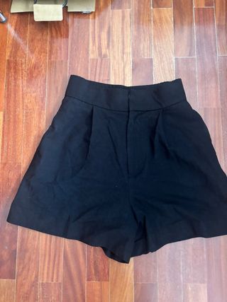 Bermudas negras mujer