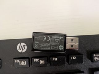 Teclado HP negro inalámbrico