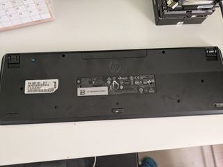 Teclado HP negro inalámbrico