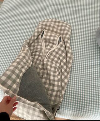 Saco silla bebé MiniCoton-Beige