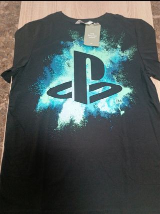 Lote 3 camisetas niño: Marvel, PS, Naruto