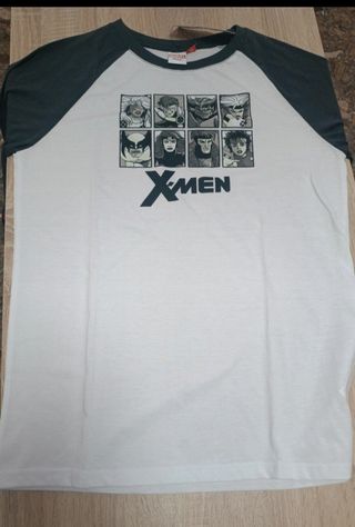 Lote 3 camisetas niño: Marvel, PS, Naruto