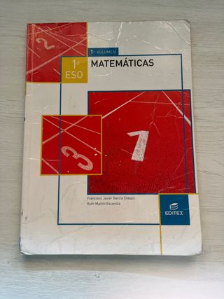 Matemáticas 1º ESO (LOMCE) Vol. I
Editex