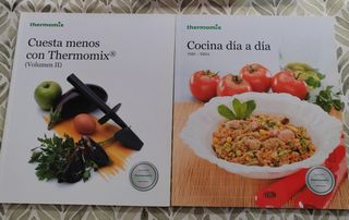 Dos libros Thermomix