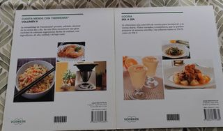 Dos libros Thermomix