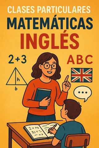 Clases particulares de matemáticas e inglés