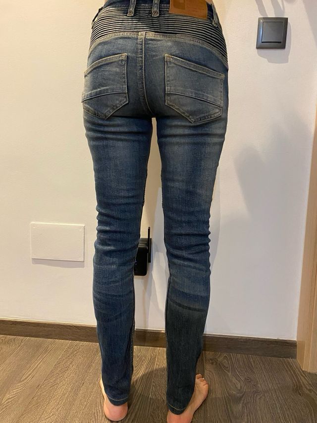 Pantalones moto mujer Overlap Imola Dirt, talla 24