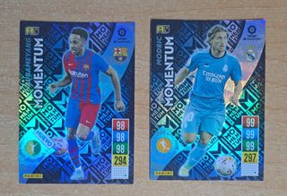 Cartas Panini Momentum
Temporada 2021-2022