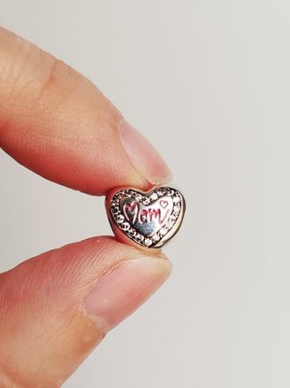 Charm Corazón Mamá para pulsera Pandora 