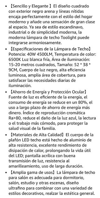 Plafón LED Moderno - 40W