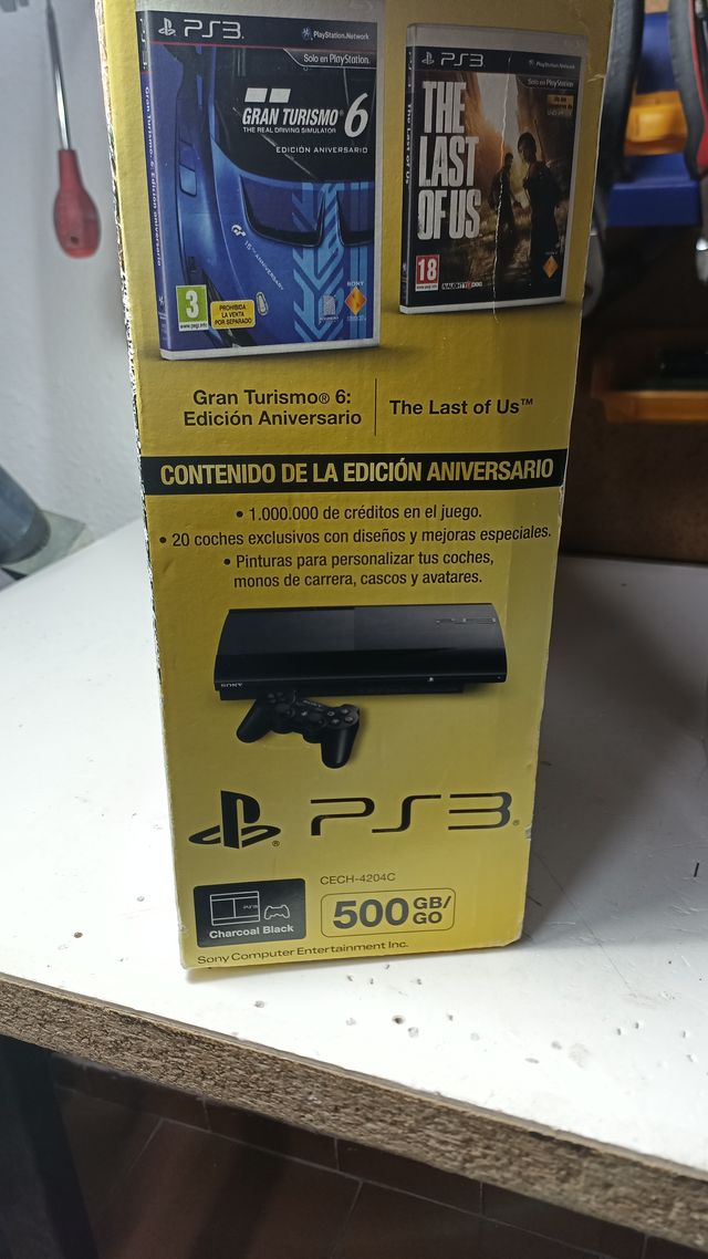 PS3 (PlayStation 3) Superslim Aniversario