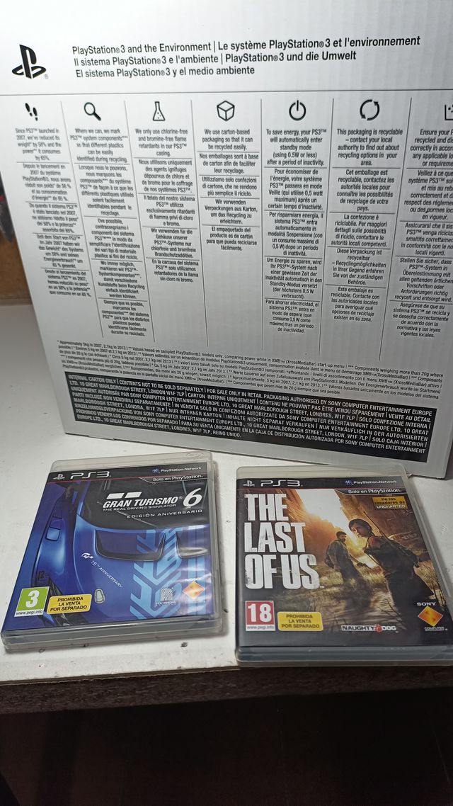 PS3 (PlayStation 3) Superslim Aniversario