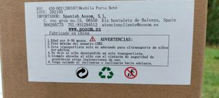 Mochila portabebés senderismo 15kg