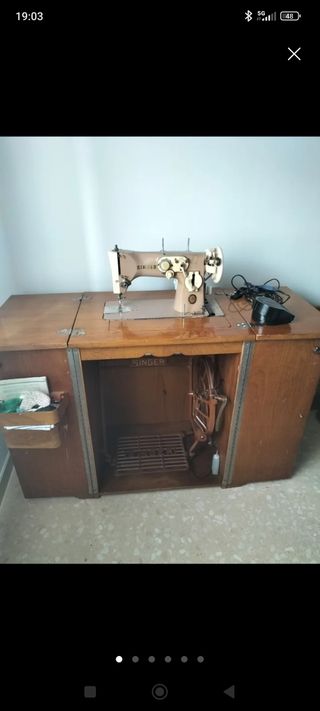 Máquina coser Singer Antigua