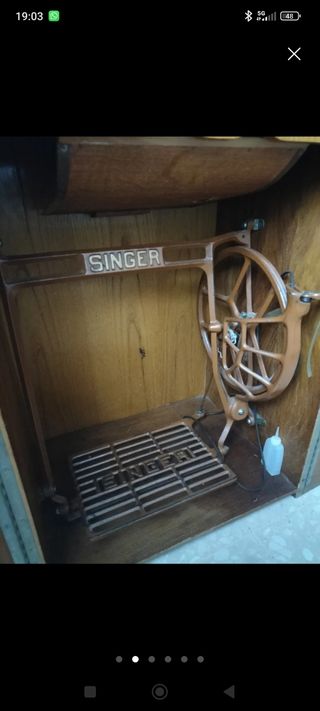 Máquina coser Singer Antigua