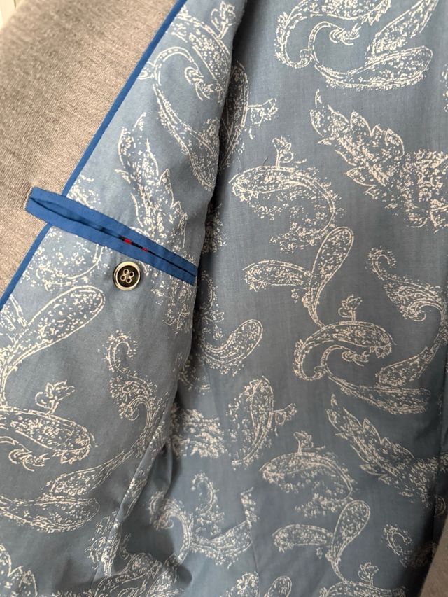 Chaqueta americana gris easy wear - slim fit