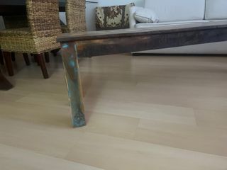 Banco madera rústico