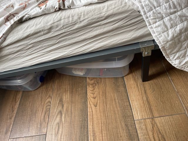 Somier blanco infantil