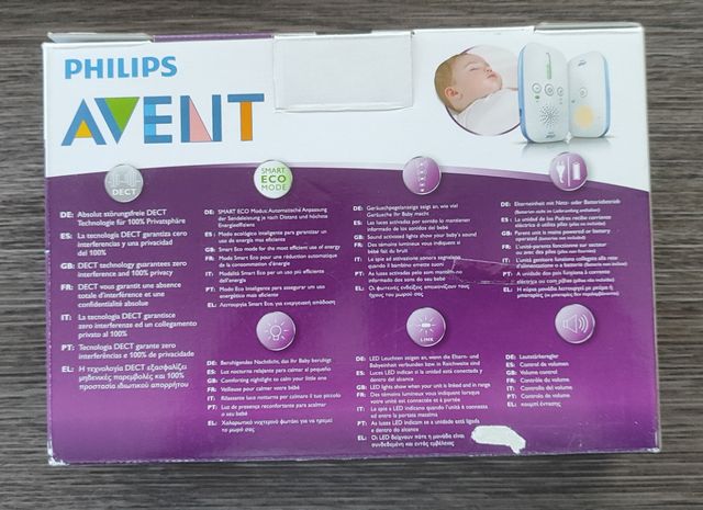Monitor Bebé Philips Avent SCD501 DECT
