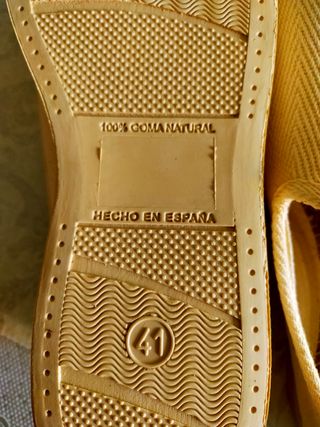 Alpargatas beige hombre - modernas