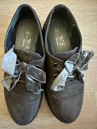Zapatos W&#39;S Shoes de ante verdes 