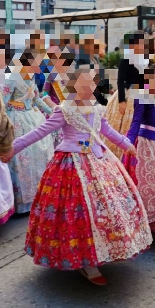 Traje Fallera niña 