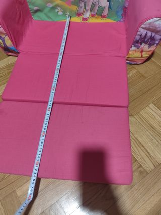 Sofá cama infantil unicornio