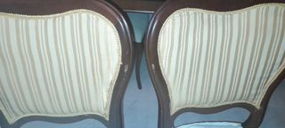 6 Sillas de comedor. Se regala la mesa de comedor