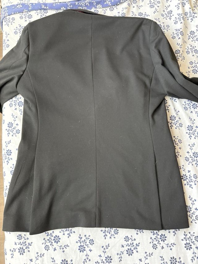 Americana negra easy wear slim fit