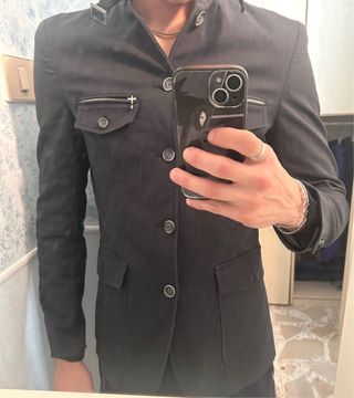 Giacca Uomo Nero - Elegante