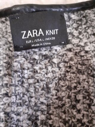 Chaqueta Zara gris 