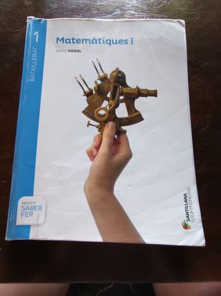 Matemàtiques 1 Batxillerat 
