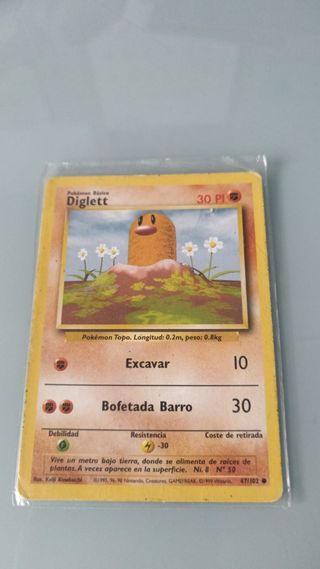 Carta Diglett 47/102 - Pokémon