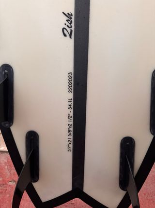 Tabla Surf MB QISH CLEAR RESIN 5’7