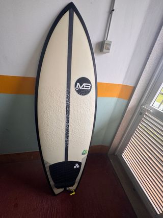 Tabla Surf MB QISH CLEAR RESIN 5’7