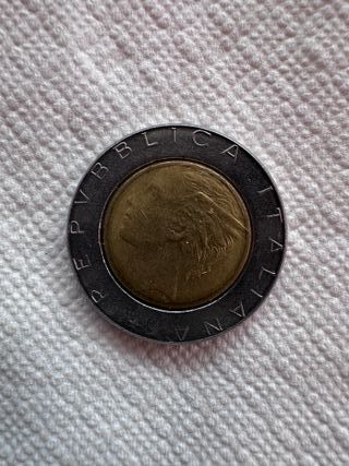 Moneda Italiana (1990) 500 liras