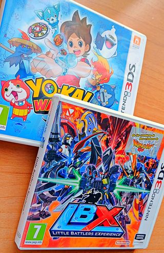 2 Juegos Nintendo 3DS: Yo-kai Watch & LBX