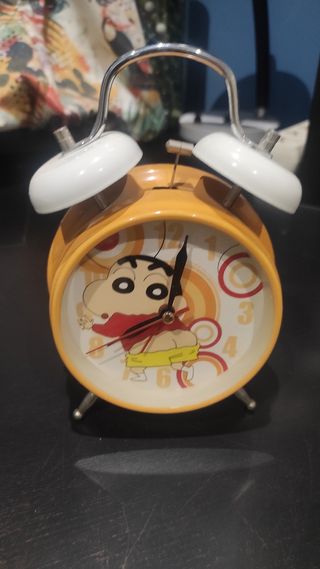 Despertador Shin Chan vintage