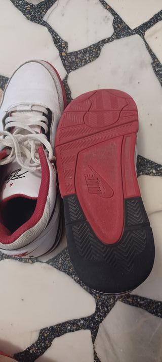 Nike Air Flight - Scarpe Bianche e Rosse