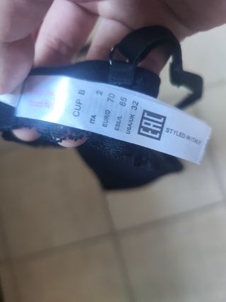 2 Reggiseni Laura Biagiotti coppa B taglia seconda