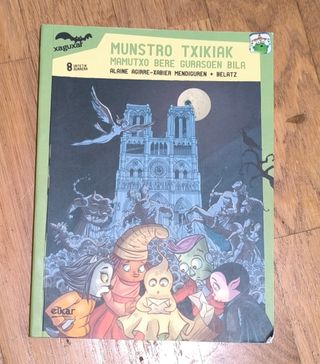 Munstro Txikiak. Mamutxo bere gurasoen bila