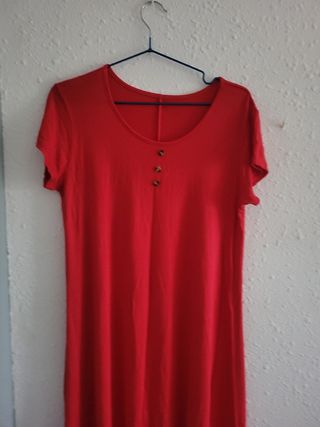 Vestido rojo - veraniego