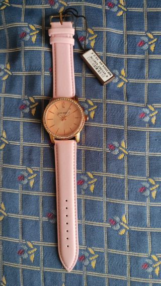 Reloj Mark Maddox mujer rosa dorado